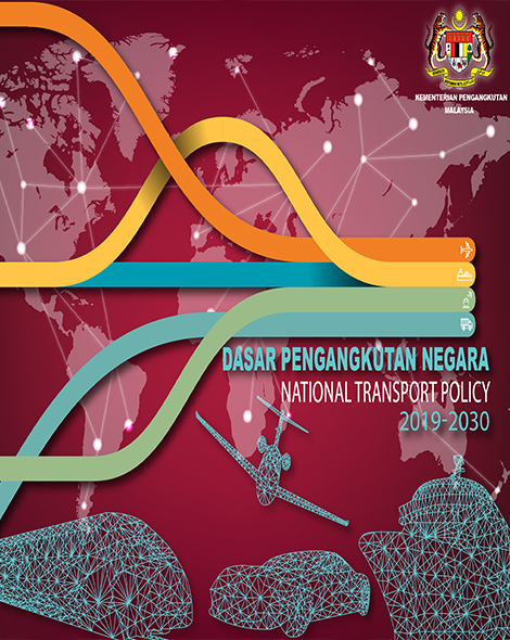 gambar muka hadapan Buku Dasar Pengangkutan Negara 2019-2030